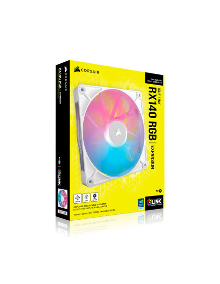 Corsair iCUE LINK RX140 RGB Expansion Blanco