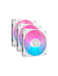 Corsair iCUE LINK RX120 RGB Starter Kit Blanco Pack de 3