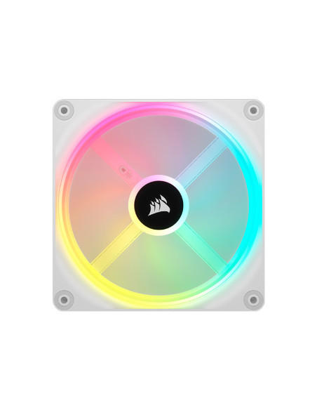 Corsair iCUE LINK QX140 RGB Blanco Starter Kit Pack de 2