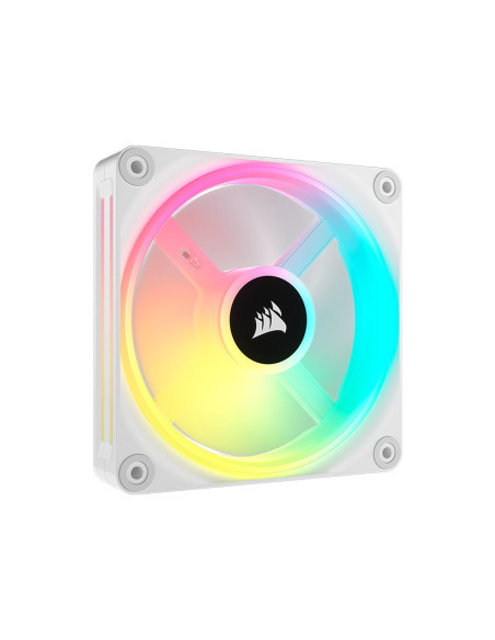 Corsair iCUE LINK QX120 RGB Blanco Starter Kit Pack de 3