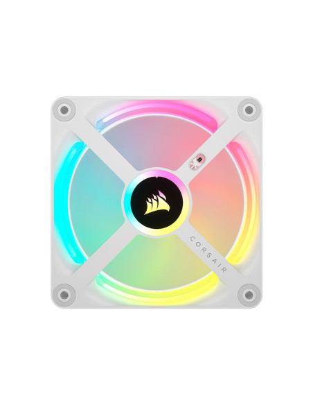 Corsair iCUE LINK QX120 RGB Blanco Starter Kit Pack de 3