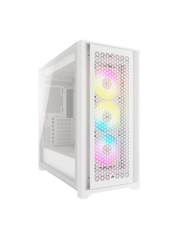 Corsair iCUE 5000D RGB AirFlow TG True White Blanca