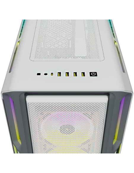Torre de PC Corsair iCUE 5000T RGB Blanca