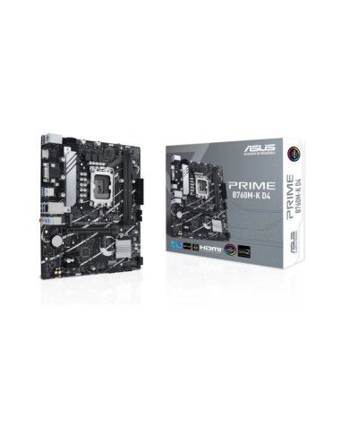 Placa Base Asus Prime B760M-K D4 Micro-ATX Intel Socket 1700