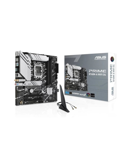 Placa Base Asus Prime B760M-A WiFi D4 Micro-ATX Intel Socket 1700