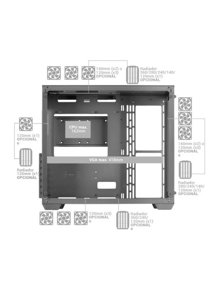 Mars Gaming MCV3 Blanca