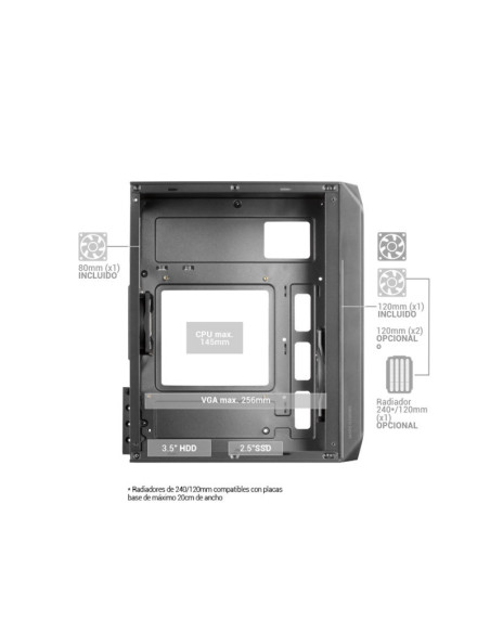 Mars Gaming MC-S2 Blanca
