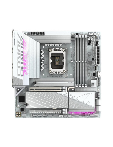 Placa Base Gigabyte B860M AORUS Elite WIFI6E ICE Micro-ATX Intel Socket 1851