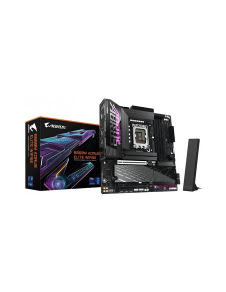 Placa Base Gigabyte B860M AORUS Elite WIFI6E Micro-ATX Intel Socket 1851