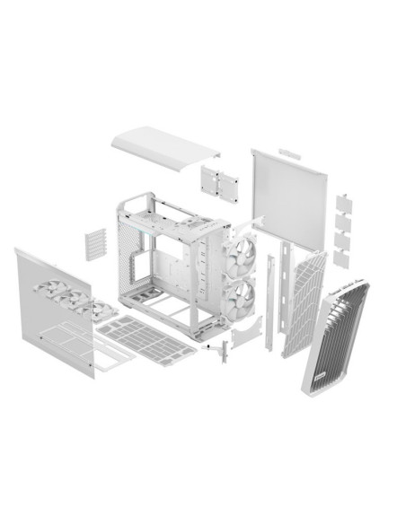 Fractal Design Torrent White RGB TG Clear