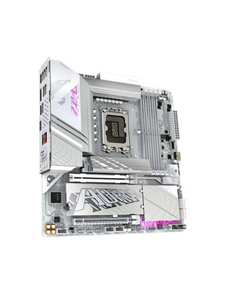 Placa Base Gigabyte Z890M AORUS Elite WIFI7 ICE Micro-ATX Intel Socket 1851