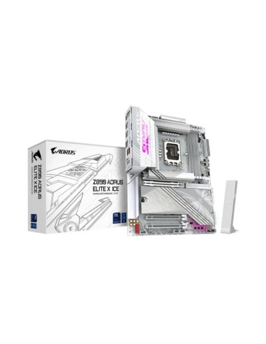 Placa Base Gigabyte Z890 AORUS Elite X ICE ATX Intel Socket 1851