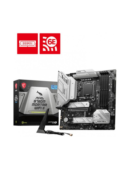 MSI MAG B760M Mortar WiFi II Micro-ATX Socket Intel 1700